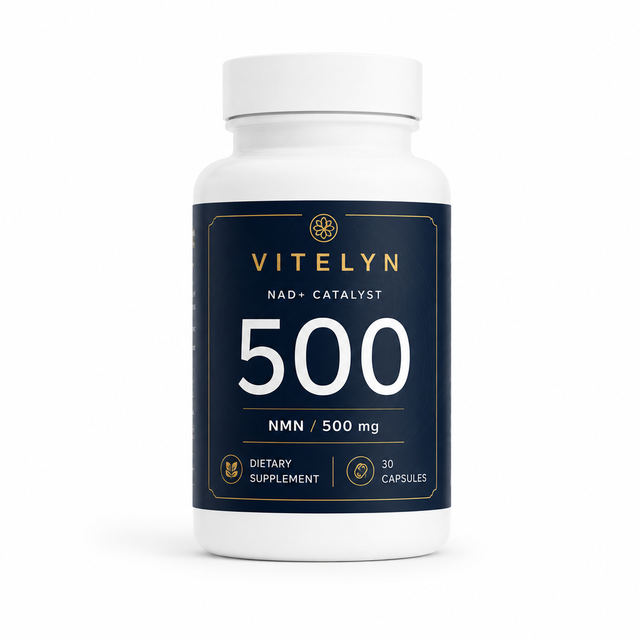 Vitelyn NAD+ Catalyst 500 — NMN 500mg | 30 Capsules — view 1