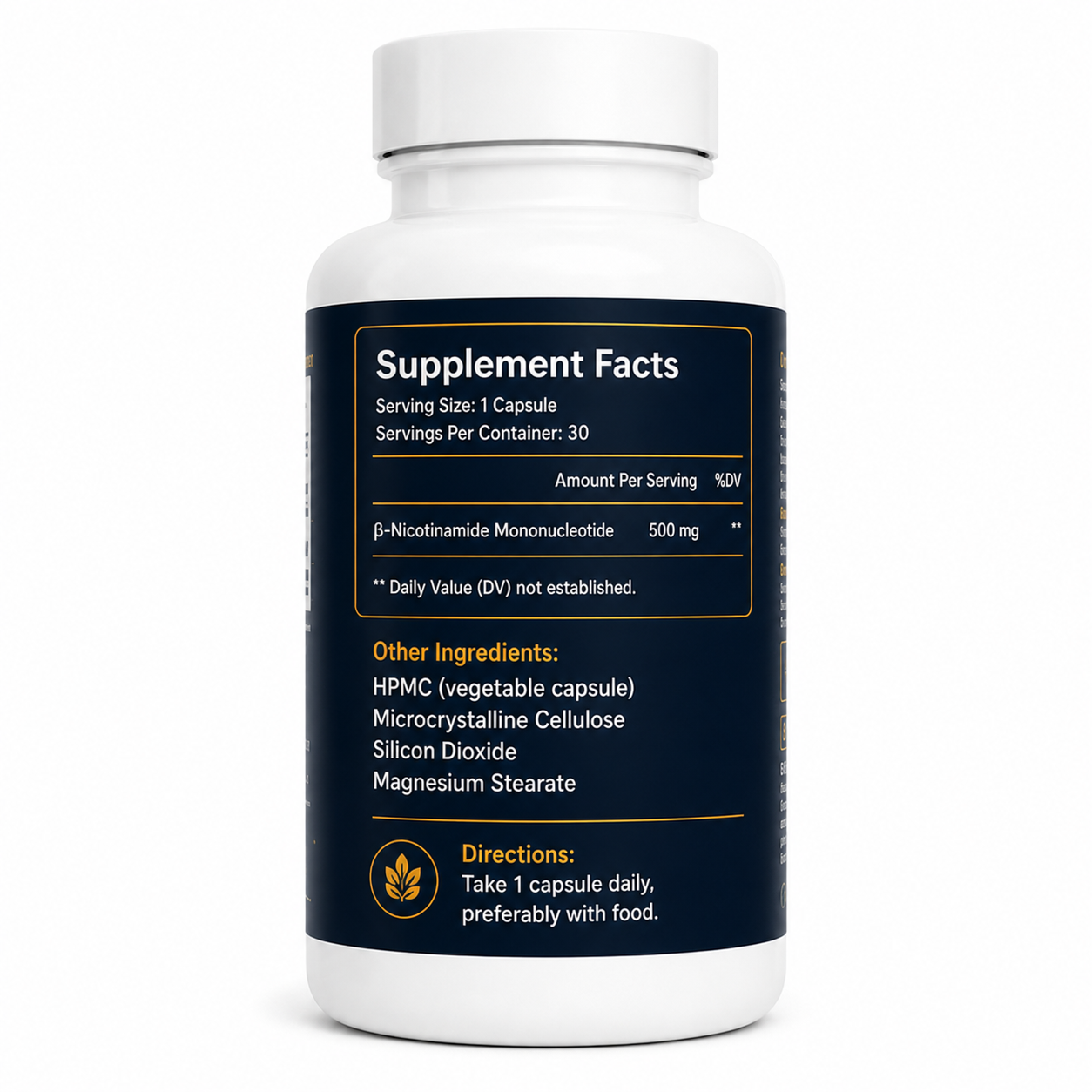 Vitelyn NAD+ Catalyst 500 — NMN 500mg | 30 Capsules — view 5